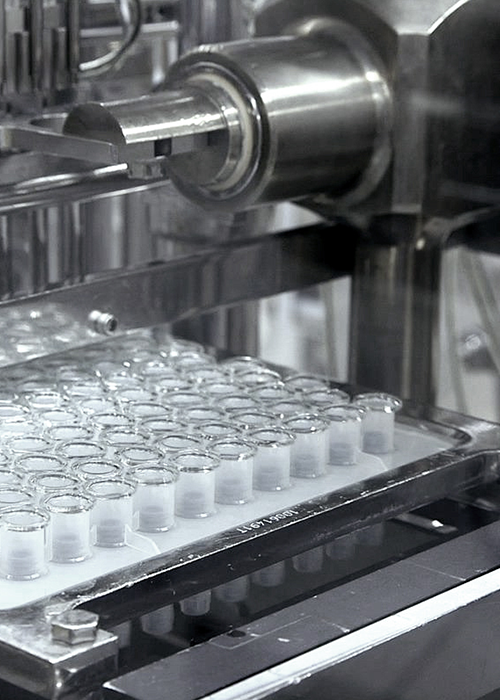 Manufacturing process for prefilled syringes